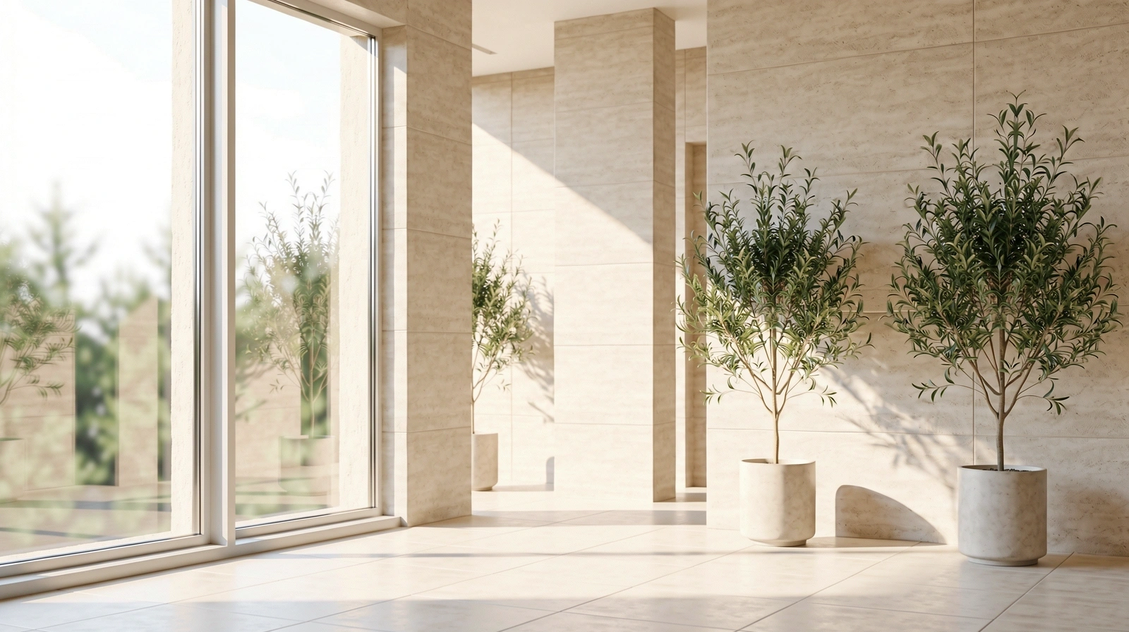 Serene wellness atmosphere